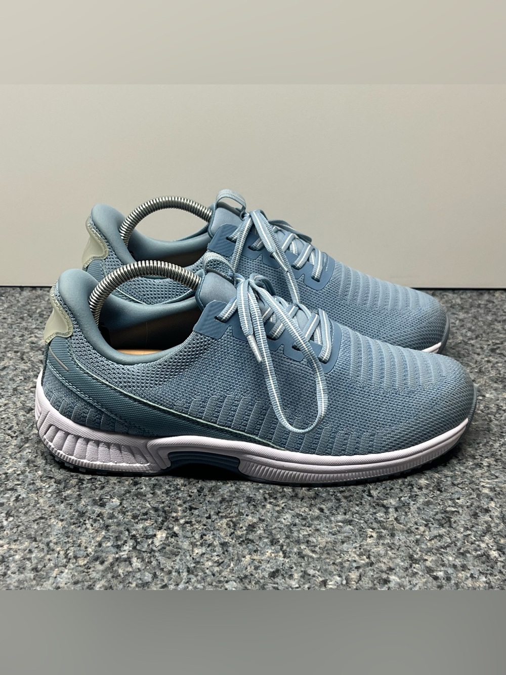 Orthofeet Kita Hands Free Walking Shoes Sneakers Blue 80015 | Womens Size 9 Wide